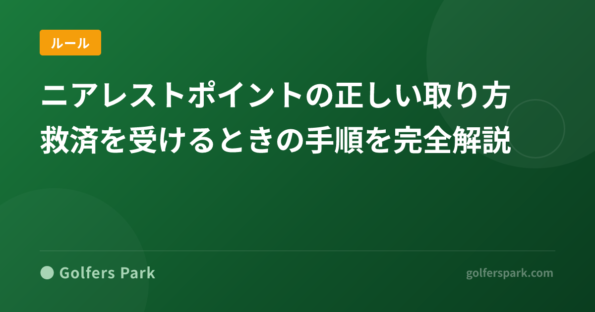 ニアレストポイントの正しい取り方｜救済を受けるときの手順を完全解説